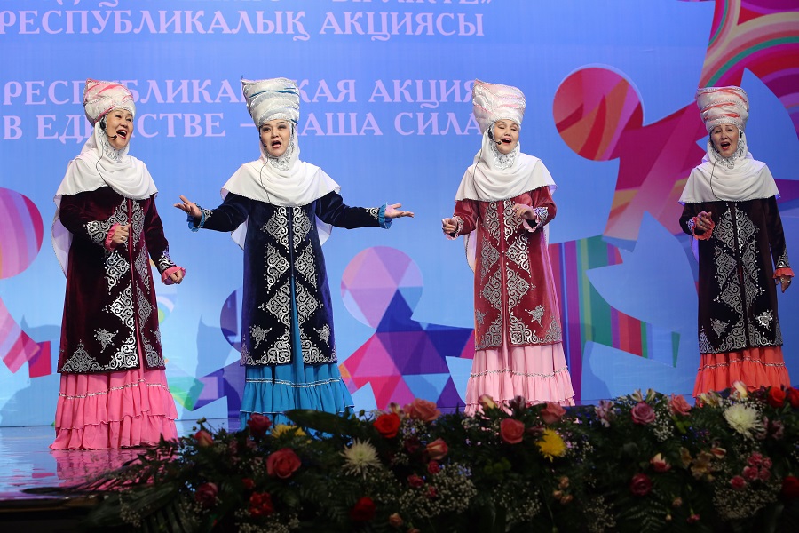 Астанада этномәдени бірлестіктер шығармашылық ұжымдарының мерекелік концерті өтті